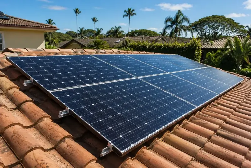 Installation de panneaux solaires à Ruffigné
